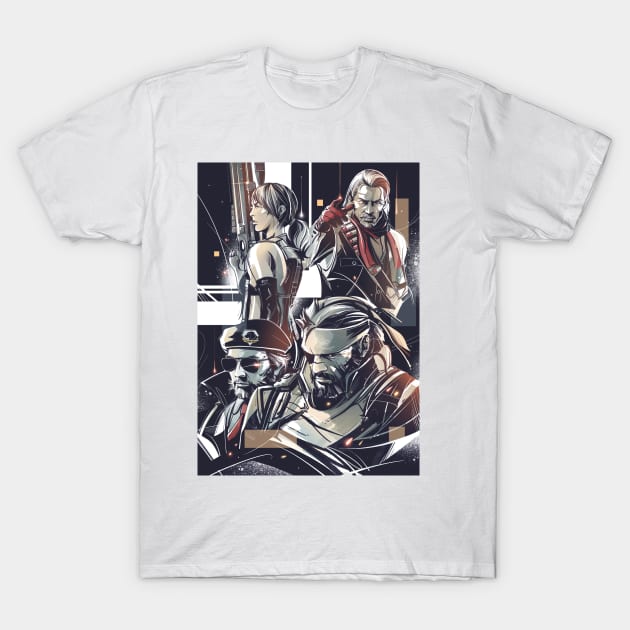 MGSV - The Diamond Dogs T-Shirt by Vector Volt